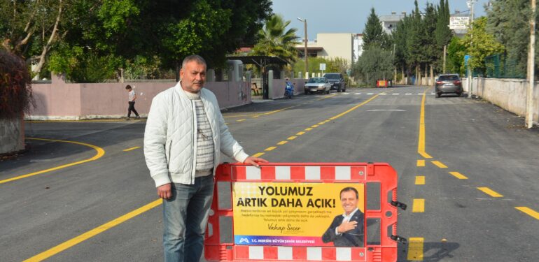 Mersin’de yollar yenileniyor