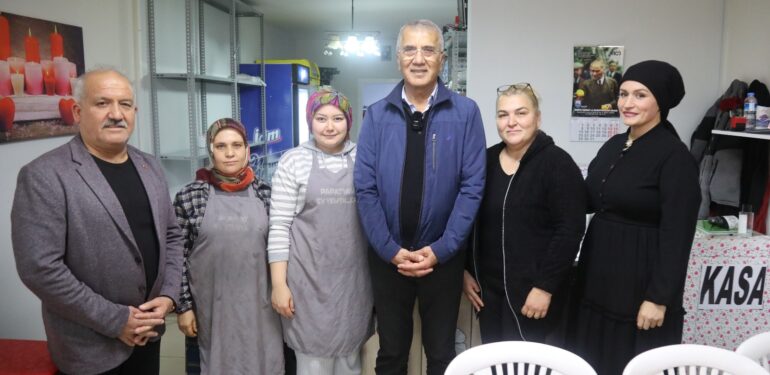 BAŞKAN TARHAN “İŞYERLERİ ARTIK KADINLARIN ELİNDE”