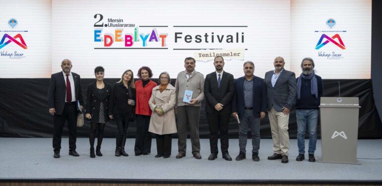 2. Uluslararası Mersin Edebiyat Festivali’nde ödüller sahiplerini buldu