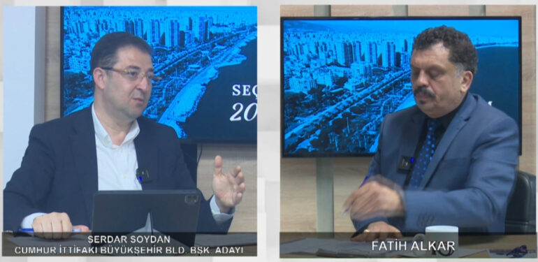 SERDAR SOYDAN: “HEDEFİMİZ MERSİN’İN 50 YILINI PLANLAMAKTIR”