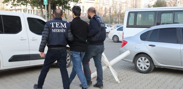 FETÖ’DEN ARANAN İHRAÇ POLİS MEMURU MERSİN’DE YAKALANDI