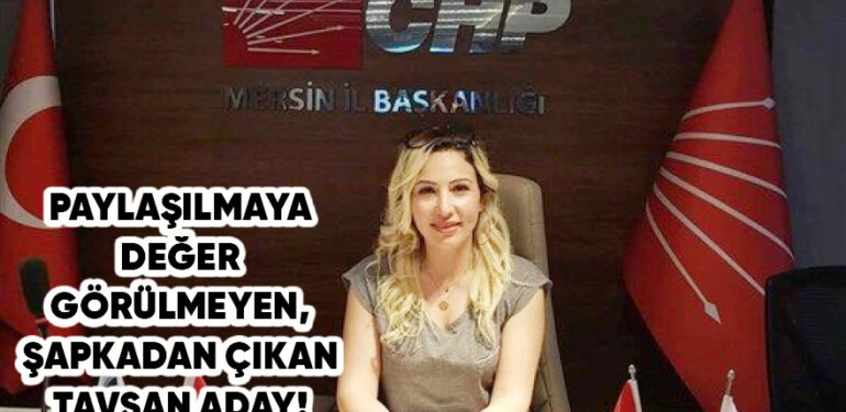 PAYLAŞILMAYA DEĞER GÖRÜLMEYEN ŞAPKADAN ÇIKAN TAVŞAN ADAY