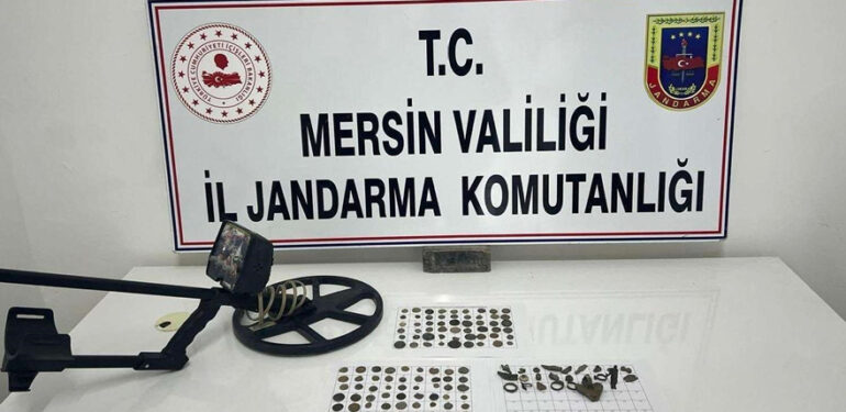 ROMA DÖNEMİNE AİT 108 ADET SİKKE ELE GEÇİRİLDİ