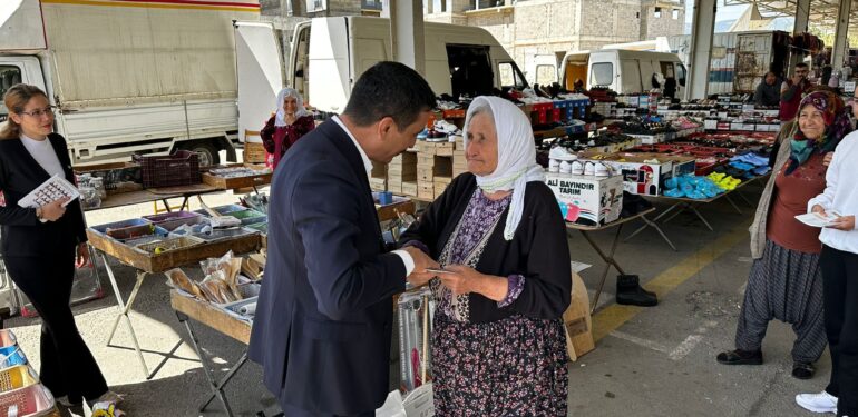 İYİ PARTİLİ DUTAR ERDEMLİLİ EMEKLİLERE AYLIK NAKİT DESTEĞİ SAĞLAYACAKLARINI MÜJDELEDİ!