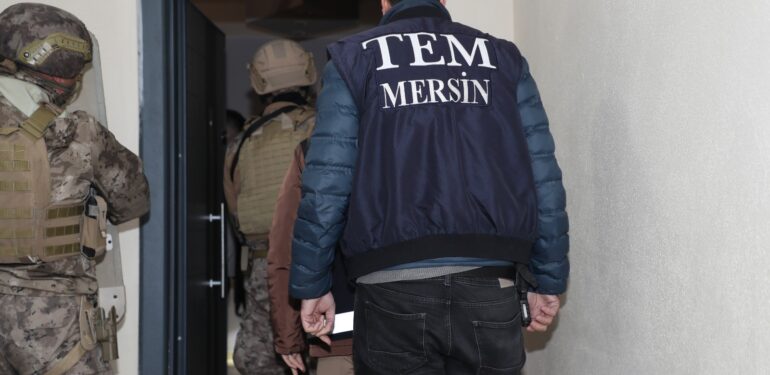 Mersin’de PKK/KCK operasyonu: 11 gözaltı