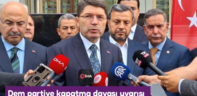 DEM Parti’ye kapatma davası uyarısı