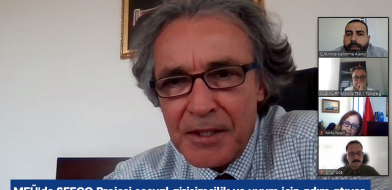 Mersin Üniversitesi’nde SEECO Projesi sosyal girişimcilik ve uyum için adım atıyor