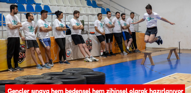 Ücretsiz Fiziki Yeterlilik Kursu ile gençler sınava hem bedensel hem zihinsel olarak hazırlanıyor