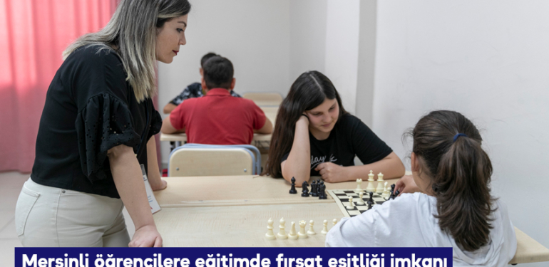 Mersinli öğrencilere eğitimde fırsat eşitliği imkanı