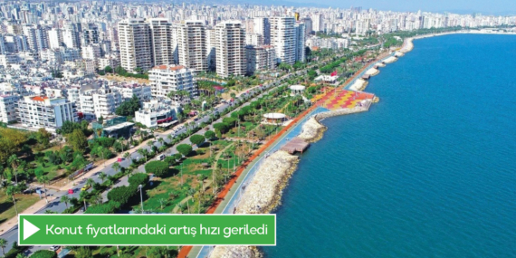 Konut fiyatlarındaki artış hızı geriledi