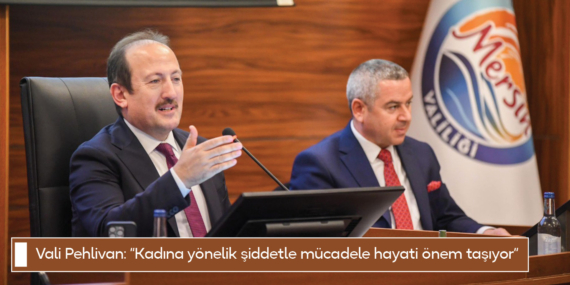 Vali Pehlivan: “Kadına yönelik şiddetle mücadele hayati önem taşıyor”