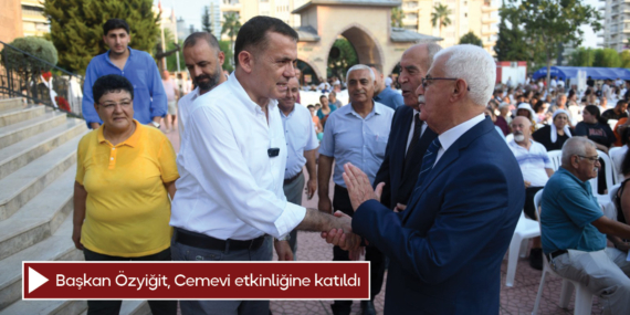 Başkan Özyiğit, Cemevi etkinliğine katıldı
