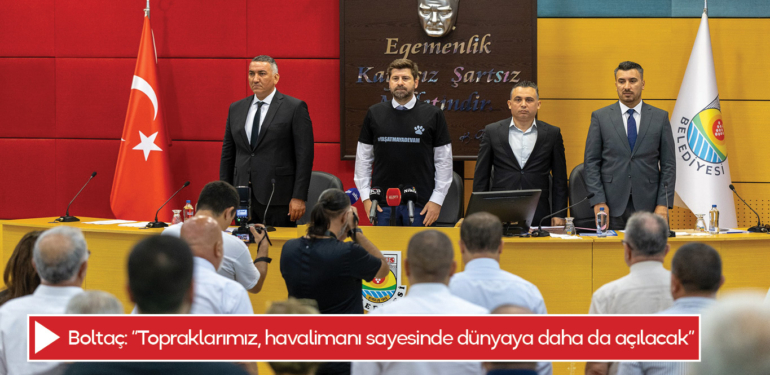Başkan Boltaç: Topraklarımız, havalimanı sayesinde dünyaya daha da açılacak”