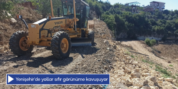 Yenişehir’de yollar sıfır görünüme kavuşuyor