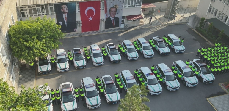 Otoyol Jandarması Mersin’de göreve başladı