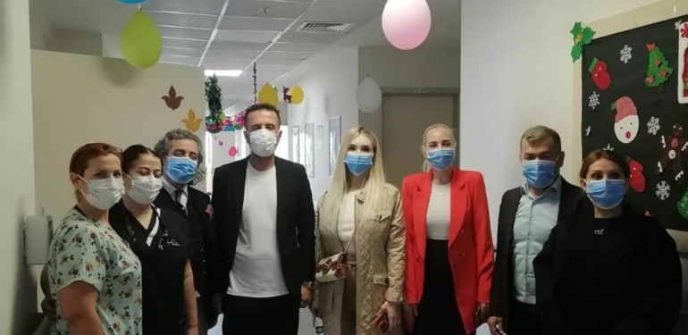 Mersin GİAD üyeleri onkoloji hastası çocuklarla bir araya geldi