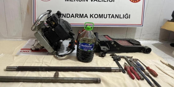 Mersin’de kaçak kazı yapan 4 şüpheli yakalandı