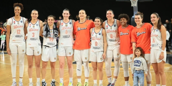 ÇBK Mersin’in yarı finalde rakibi Valencia Basket oldu