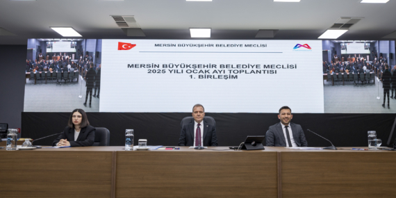 Mersin Büyükşehir Belediye Meclisi’nin Ocak Ayı 1. Birleşimi Gerçekleştirildi