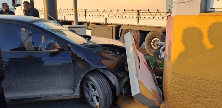 Tarsus’ta trafik kazası: 1 yaralı