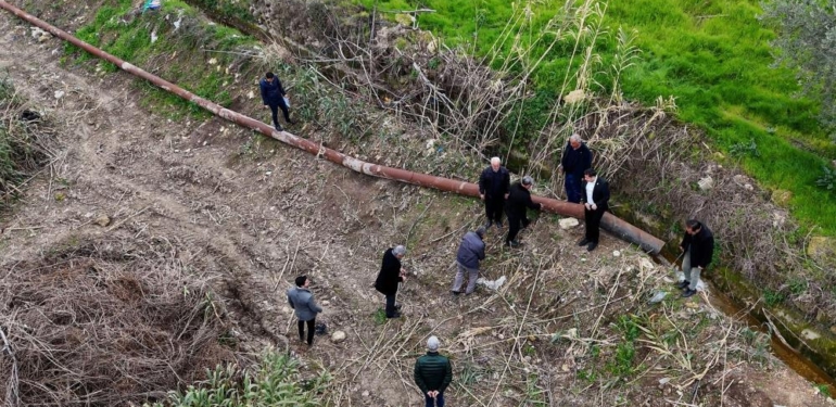 Mersin’de üreticilerin sulama suyu sorunu çözülüyor