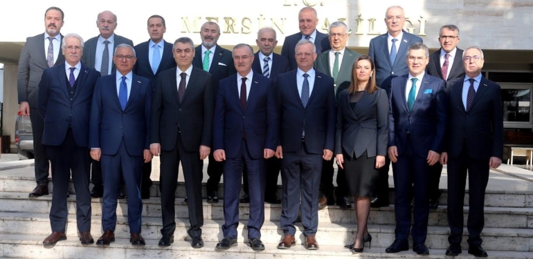 OSBÜK Yönetimi Mersin’de toplandı