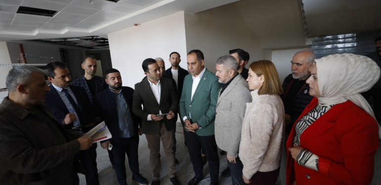 Kıratlı: Mezitli Devlet Hastanesi inşaatı yüzde 75 oranında tamamlandı