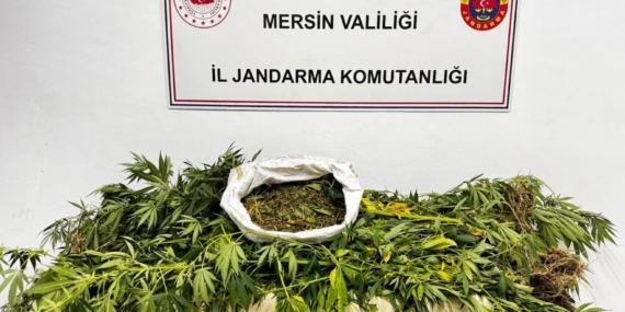 Mersin’de uyuşturucu operasyonu