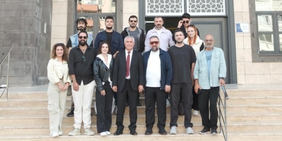 PERA SAHNE SANATLARI’NDAN AKDENİZ MİLLİ EĞİTİM MÜDÜRÜ SAİM DEMİR’E ZİYARET