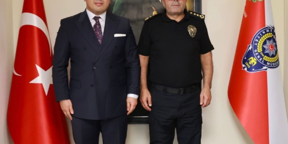 Anamur Başsavcısı Çatlı’dan İl Emniyet Müdürü Yılmaz’a ziyaret: “Adalet ve güvenlikte iş birliği şart”