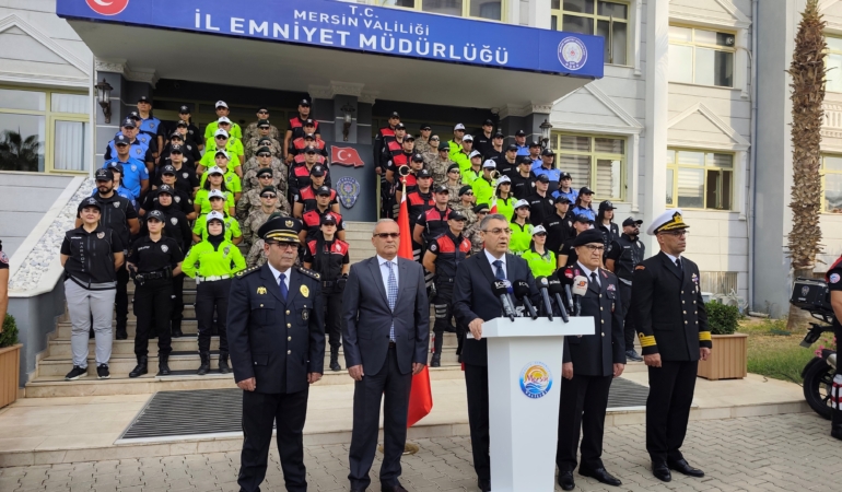 Vali Toros: “Mersin, uyuşturucuya karşı en kararlı hamlelerden birine sahne oldu”