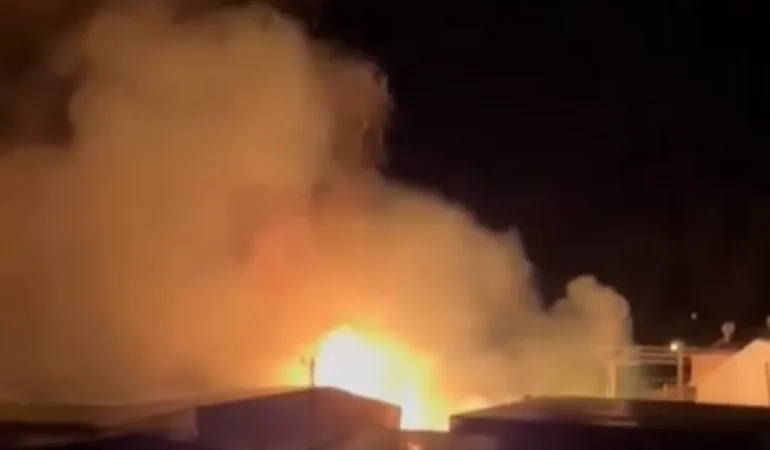 Kaledibi’nde Sazlık Yangını Paniğe Neden Oldu: Alevler Kontrol Altına Alındı