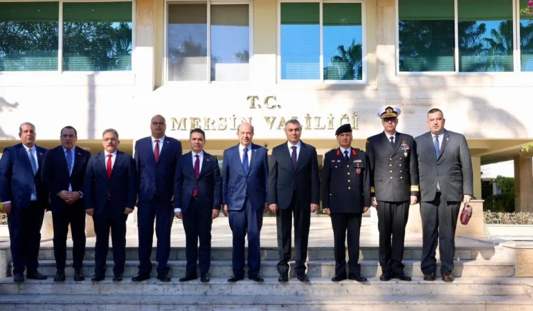 KKTC 5. Cumhurbaşkanı Tatar’dan Vali Toros’a Teşekkür Ziyareti
