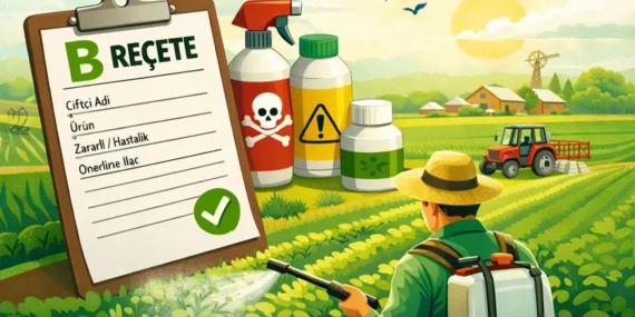 Mersin’de B-Reçete Dönemi 13 Ocak’ta Başlıyor: Bazı Pestisitler Reçetesiz Satılamayacak