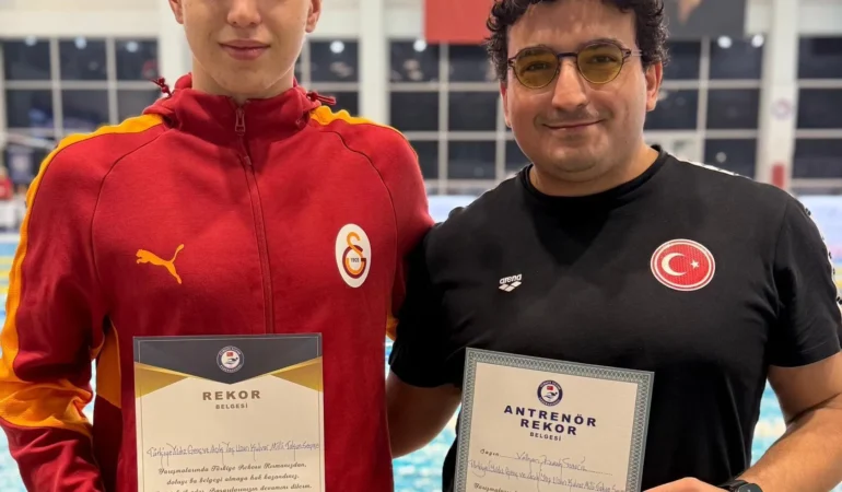 Mersinli Tunç Uçan’dan Türkiye Rekoru: 400 Metre Karışıkta 14 Yaş Rekoru Kırdı