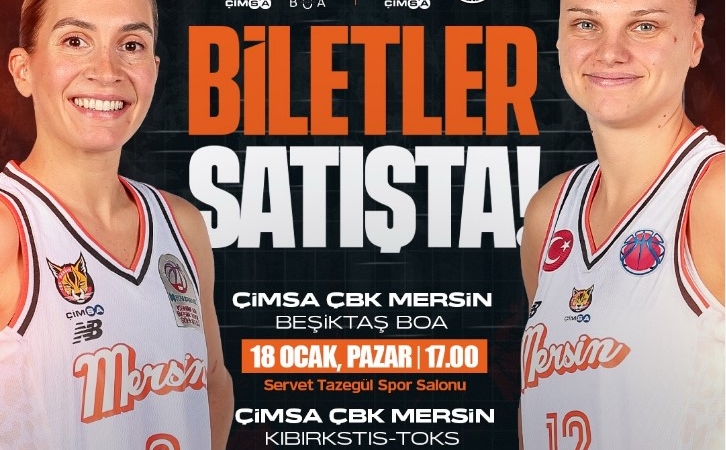 ÇBK Mersin’de Çift Maç Haftası Heyecanı: Biletler Satışta