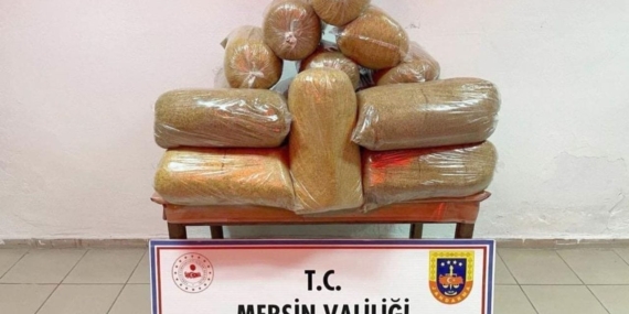 Mersin’de Jandarmadan kaçak tütün operasyonu: 100 kg ele geçirildi