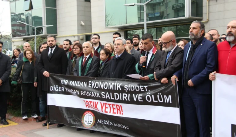 Mersin Barosu’ndan Yalova’daki Avukat Cinayetine Sert Tepki: “Avukatlar Öldürülüyor, Savunma Hedefte”