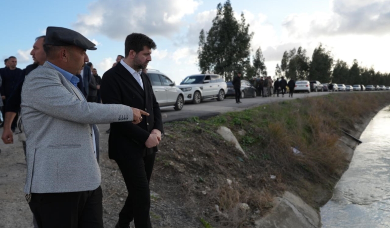 Tarsus’ta sel ve fırtına sonrası sahada hasar tespiti: Boltaç üreticileri dinledi, “Yaraları dayanışmayla saracağız” dedi