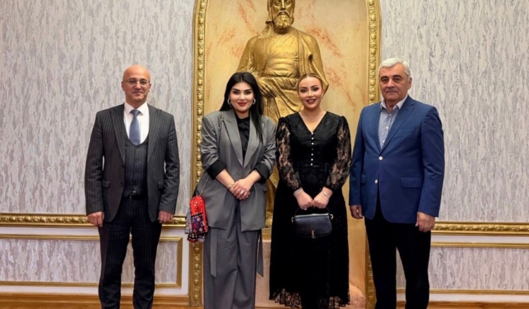 AV. SAHRA DÜZGÜN TUCEL’DEN AZARBAYCAN’DA ÖNEMLİ TEMASLAR!