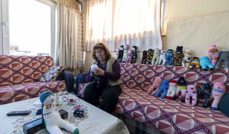 Evler atölyeye dönüştü, kadınlar üretimle kazanca ulaştı