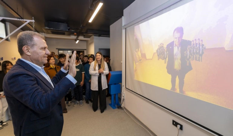 Başkan Seçer: “Aratos Matematik Evi, öğrencilerimiz için son derece güzel bir bilim atölyesi”