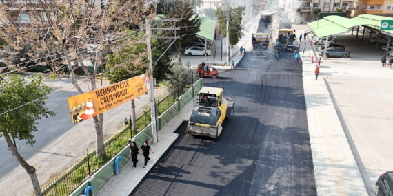 Mersin’de yol çalışması tamamlandı, ulaşım kolaylaştı