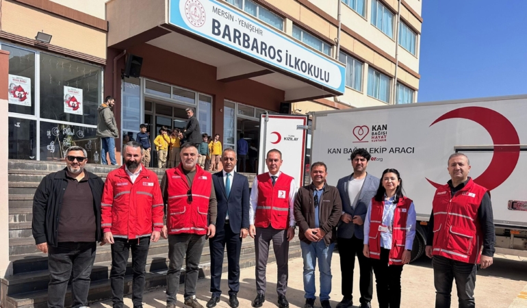 Barbaros İlkokulu’nda hayat kurtaran buluşma