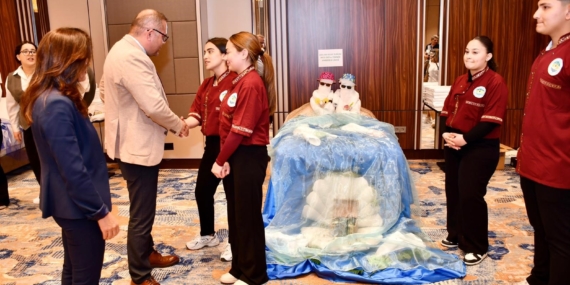 Silifke’de turizm öğrencileri hünerlerini ortaya koydu