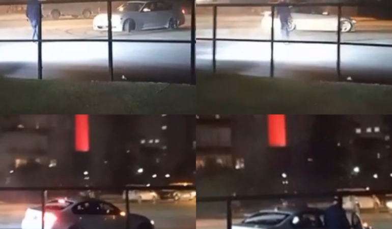 Trafikte drift atan sürücü gözaltına alındı