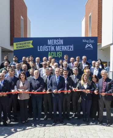 MERSİN LOJİSTİK MERKEZİ HİZMETE AÇILDI