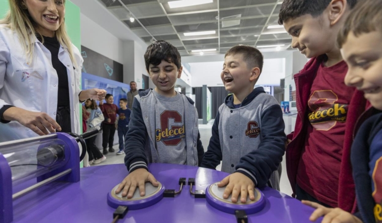 Mersin’de Mercan Bilim Merkezi 200 bin ziyaretçiye ulaştı