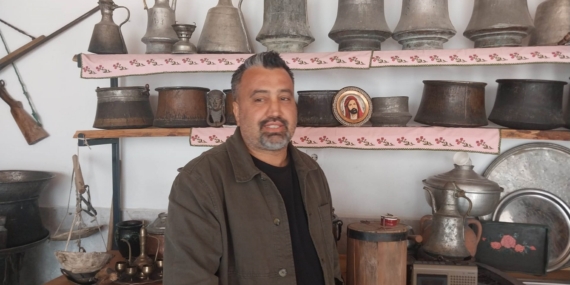 Babadan kalma lokanta, yüzlerce obje ile müzeye dönüştü