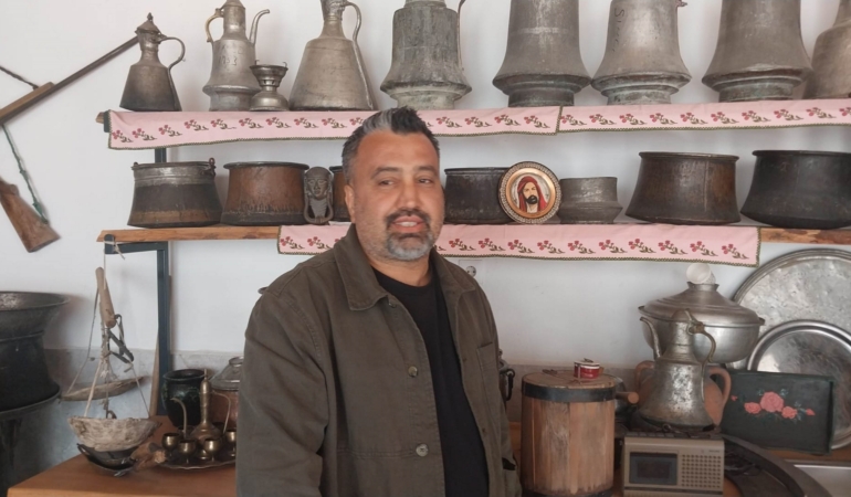 Babadan kalma lokanta, yüzlerce obje ile müzeye dönüştü